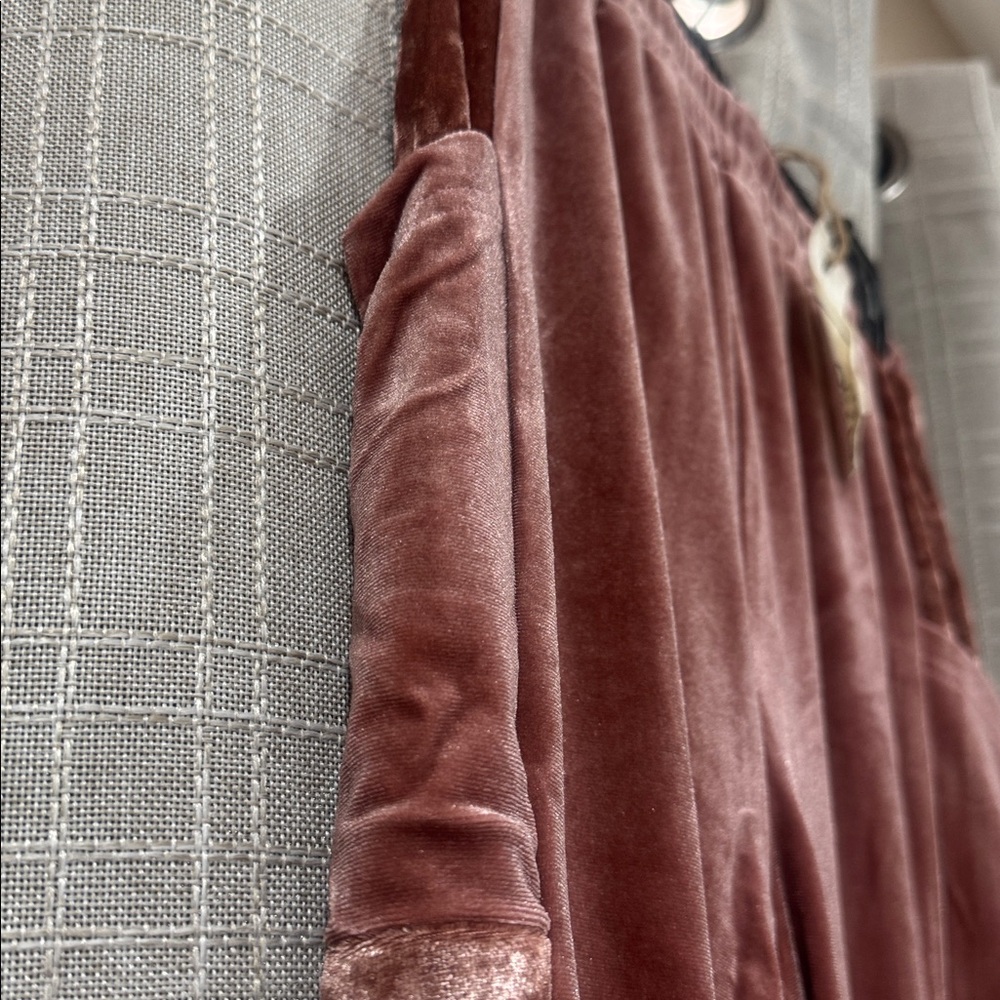 Easel mauve pink velour lounge set - Picture 6 of 7